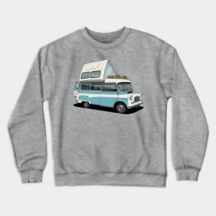 Bedford Camper Van in Blue Crewneck Sweatshirt